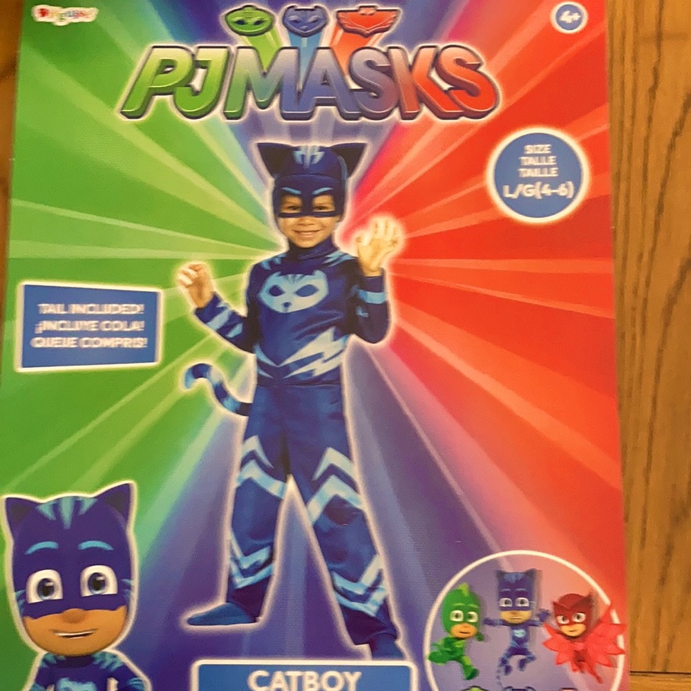 Catboy PJ Mask halloween costume. Never Worn